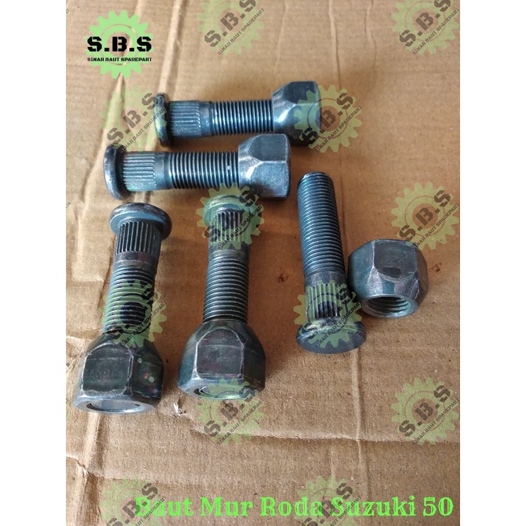 BAUT + MUR RODA SUZUKI PANJANG &amp; PENDEK