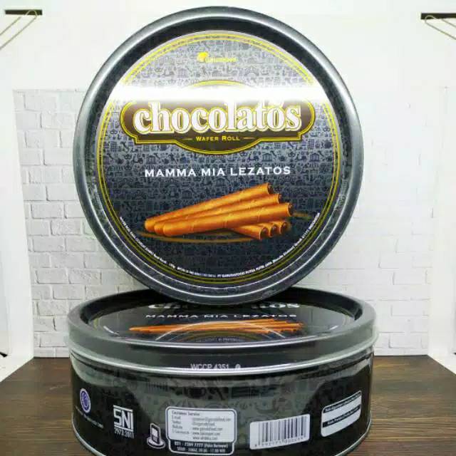 

(PROMO) CHOCOLATOS DARK PREMIUM EDITION WAFER ROOL / 190GR