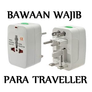 UNIVERSAL TRAVEL ADAPTOR - Stop Kontak Listrik International | Shopee