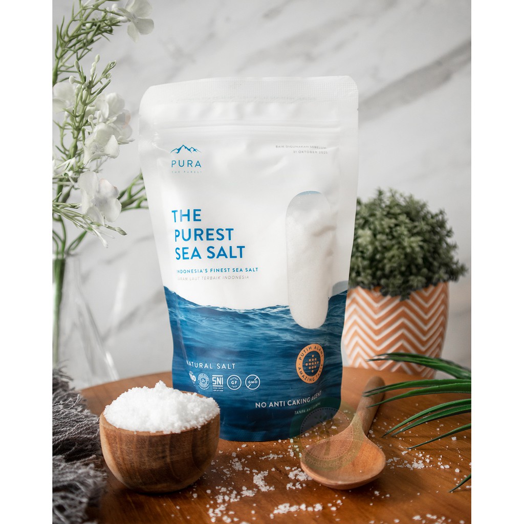 

PURA - THE PUREST SEA SALT FINE GRAIN 300GR