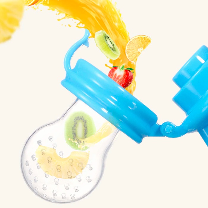 Dot Empeng Buah untuk Bayi Balita / baby Fruit Feeder Silicone Food Grade  L3,21-24 -AHM100-4