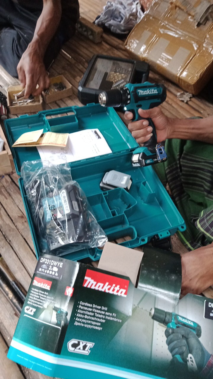 Paket Mata Bor Set 70pc / Mesin Bor Baterai Cordless Drill / Makita Df331 / Termurah Terlengkap