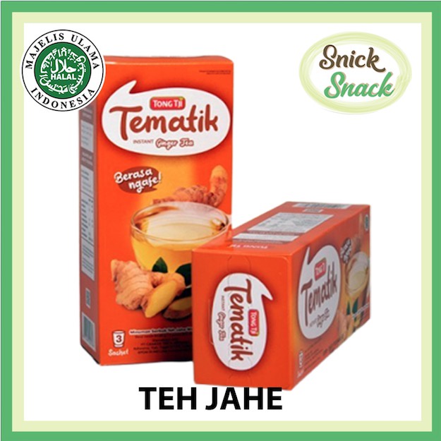 

Tong Tji Tematik Teh Jahe Box 3s Instant Ginger Tea