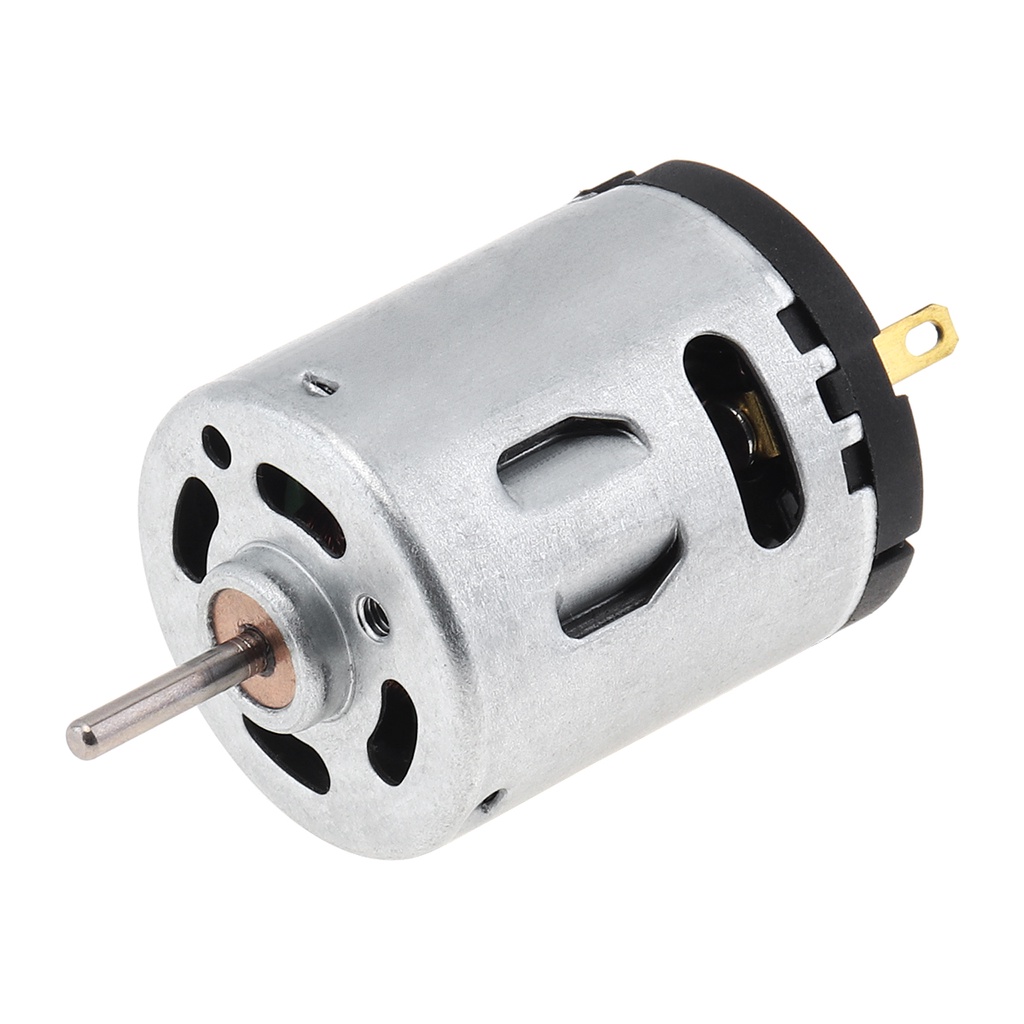 Rs360 12V Motor DC 12000RPM Sikat Karbon Kecepatan Tinggi Motor Mikro Untuk Mainan DIY Pengering Rambut