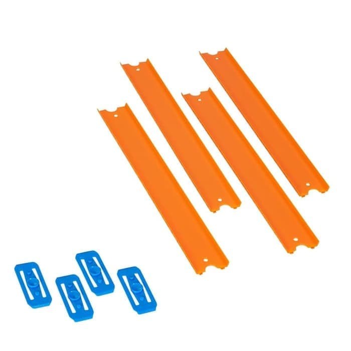 Hot Wheels Track Builder System Straight Track Lurus 120 cm improved connectors Original