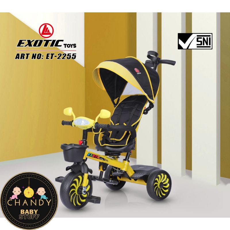 SEPEDA ANAK RODA TIGA TRICYCLE ET 2255 EXOTIC