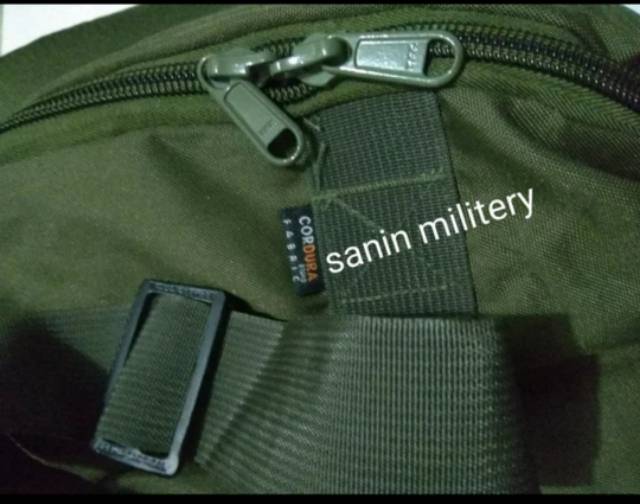 Tas pulsak jatah TNI original duffle bag I Tas barang TNI I Tas trevel I Tas kapsul TNI