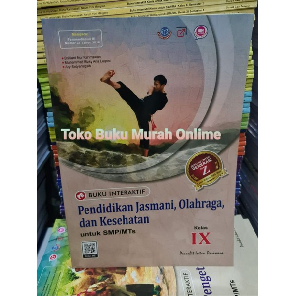 Buku lks pr interaktif pendidikan jasmani dan olahraga, pjok kelas IX, 9 tahun 2022 intan pariwara