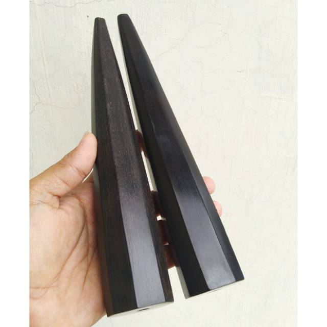 PIPA ONCE KAYU KELOR HITAM SEMI JUMBO MODEL SEGI