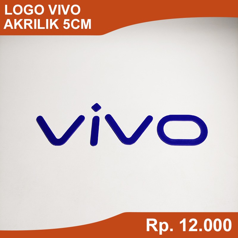 VIVO Logo Akrilik / Logo Vivo Akrilik