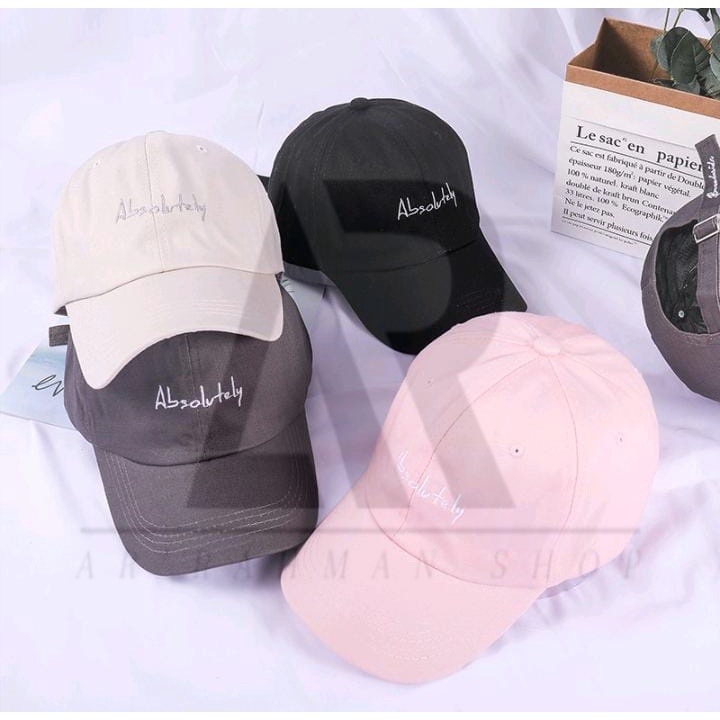 8.8 TERMURAH Topi Baseball Pria Wanita Dewasa Bordir Absolutely Yours Pesawat Premium Termurah COD