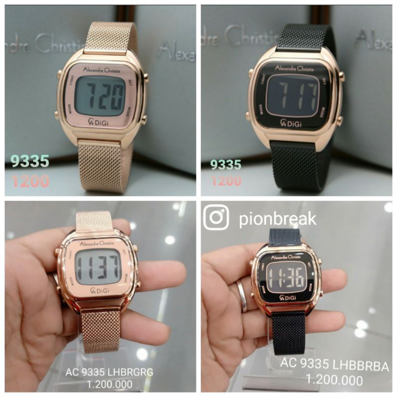 JAM ALEXANDRE CHRISTIE DIGITAL SANDROPE 9335 | AC9335 DIGI | AC 9335 ORIGINAL