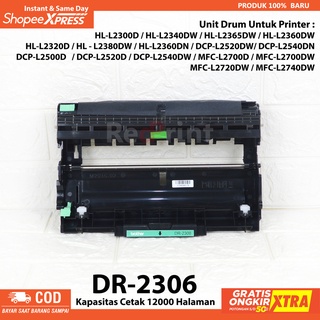 Unit Drum DR-2306 Untuk Printer Brother DCP-L2540DN/DCP-L2520D /DCP-L540DW/MFC-L2700D/MFC-L2700DW