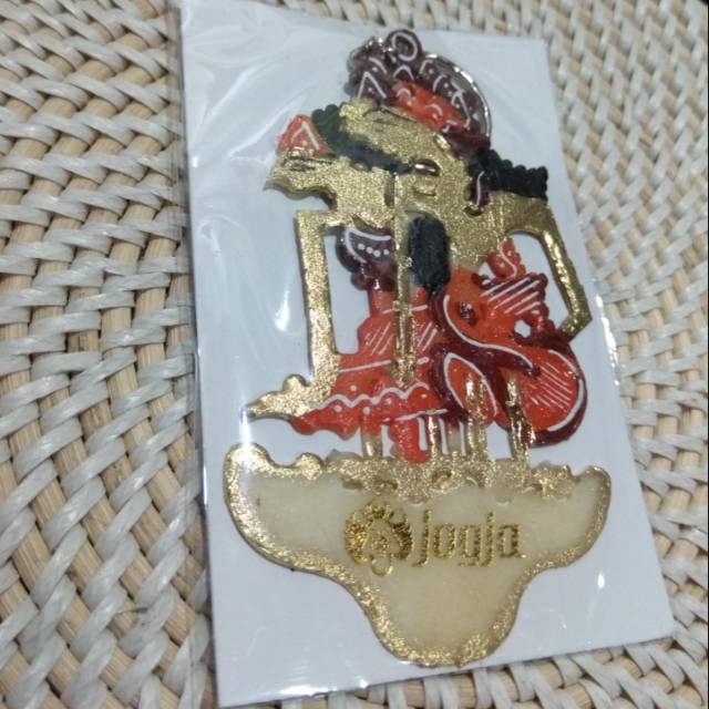 (BISA COD) SOUVENIR GANTUNGAN KUNCI WAYANG KULIT RAMA SHINTA JOGJA 12x5 cm OLEH-OLEH MURAH INDONESIA