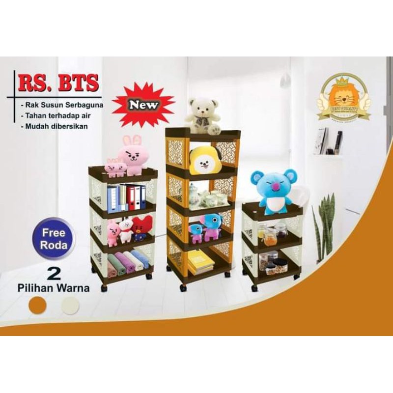 RAK YOYO/RAK BTS/RAK PLASTIK/RAK SERBAGUNA SUSUN4