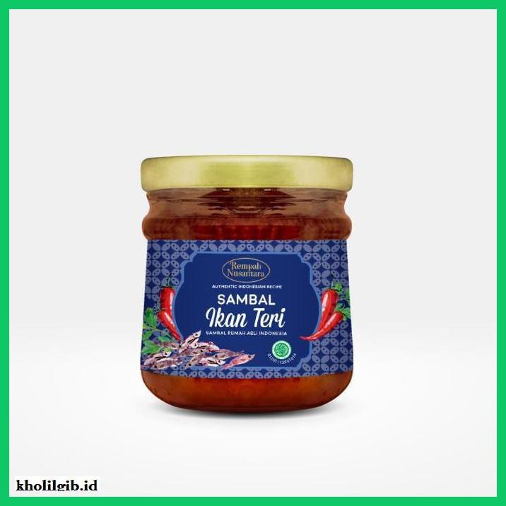 

Aneka-Sambal- Rempah Nusantara Sambal Teri 120 Gram -Pedeeeeeezzzzzzz.