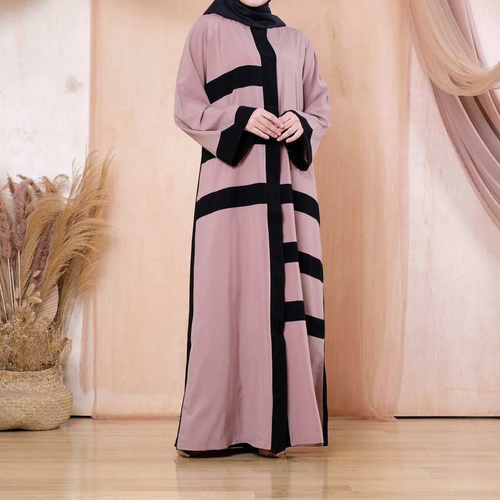 

Irsalina Khawla Abaya Dusty