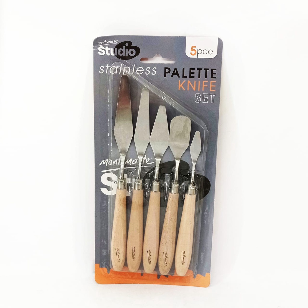 

Mont Marte Studio Palette Knife Set Stainless