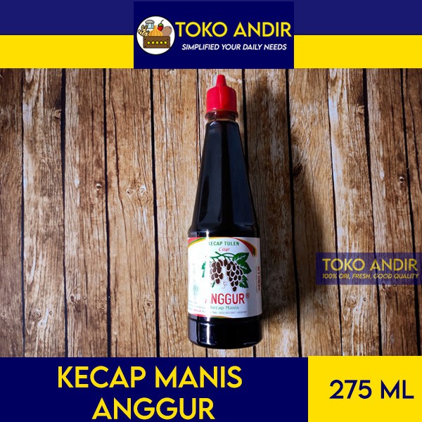 

Kecap Manis Anggur 275ml