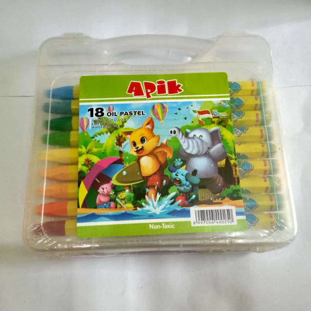 

Crayon apik 18 warna