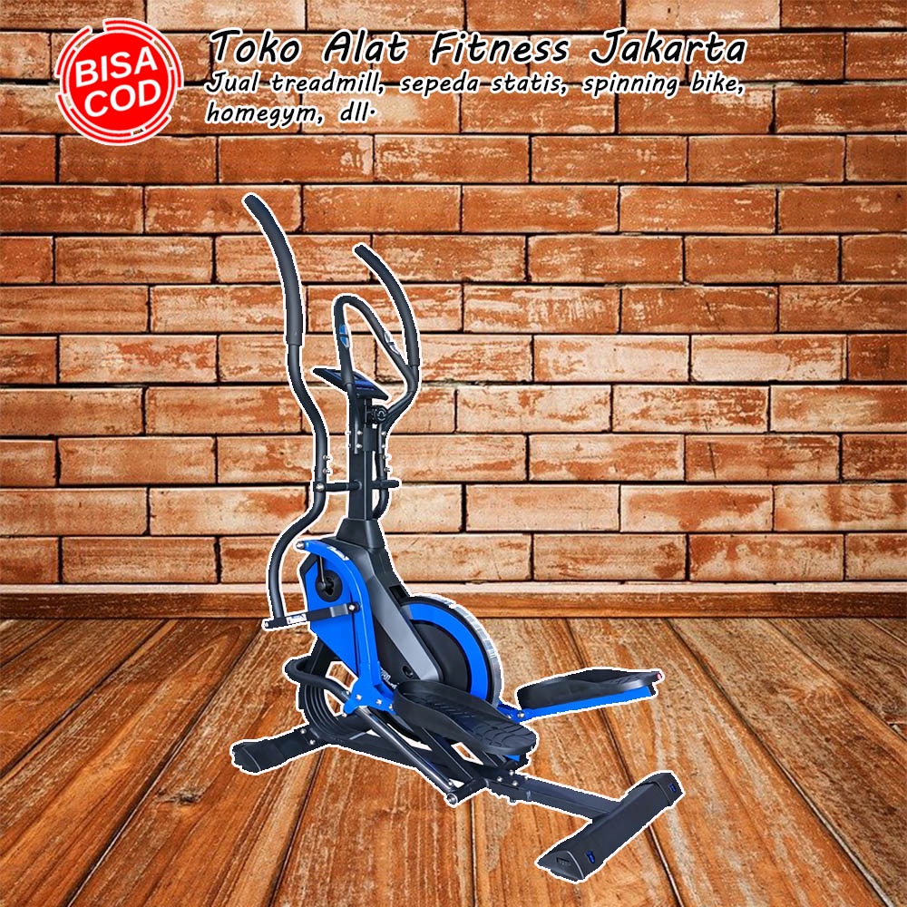 Distributor, Alat Fitness, Sepeda Statis TL-8000, Crosstrainer Total, Eliptical