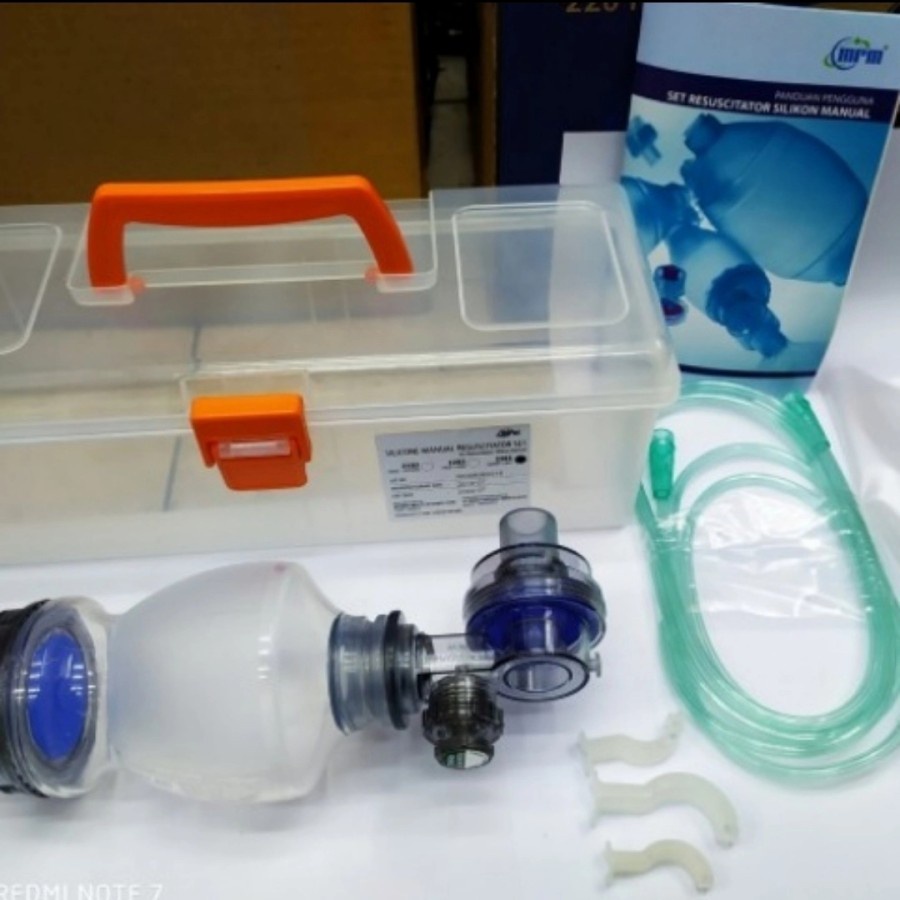 Resuscitator Set Silicone Manual Ambubag MPM / Ambu Bag Gea Autoclave - Infant