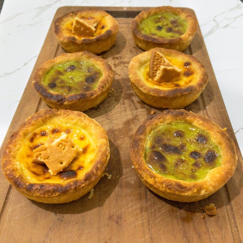 

Matcha and Rum Regal Egg Tart