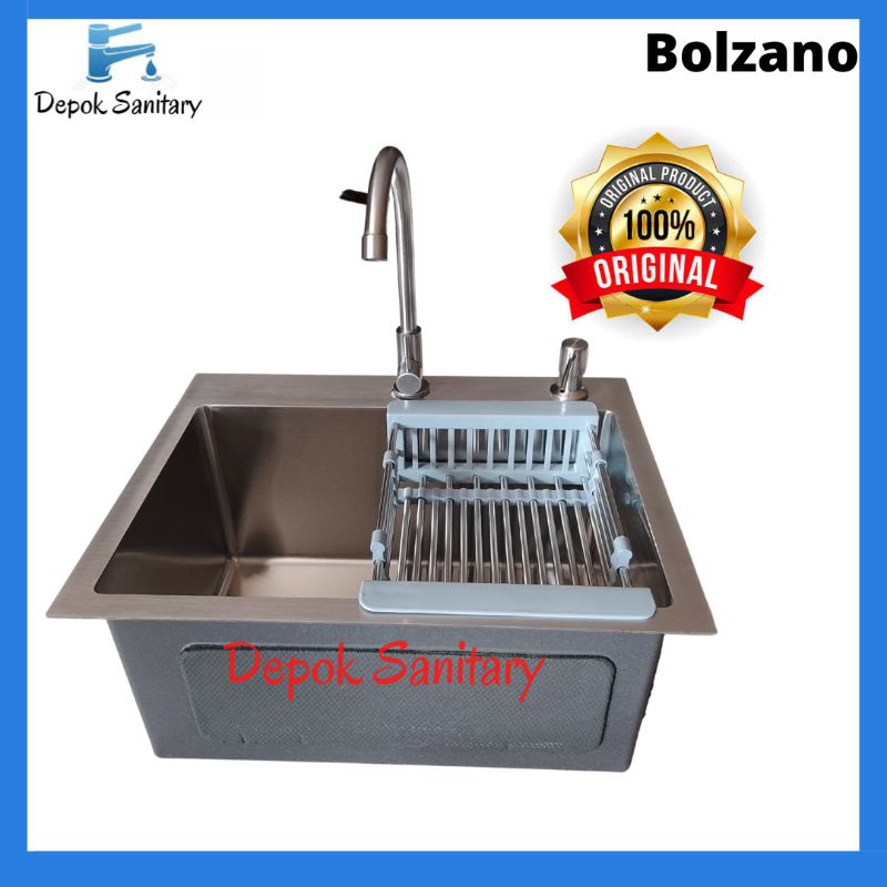 Kitchen sink stainless sus 304  5040 1 bowl / kitchen sink minimalis