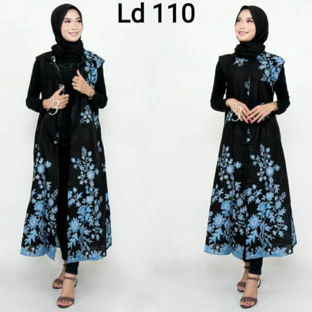 Kardigan / Outer/long cardi batik standar jumbo| new arrival