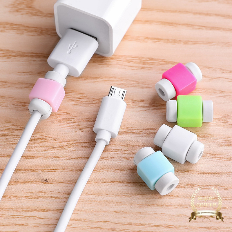 1pc Kabel Data/Charger Usb Warna Permen Untuk All Phone