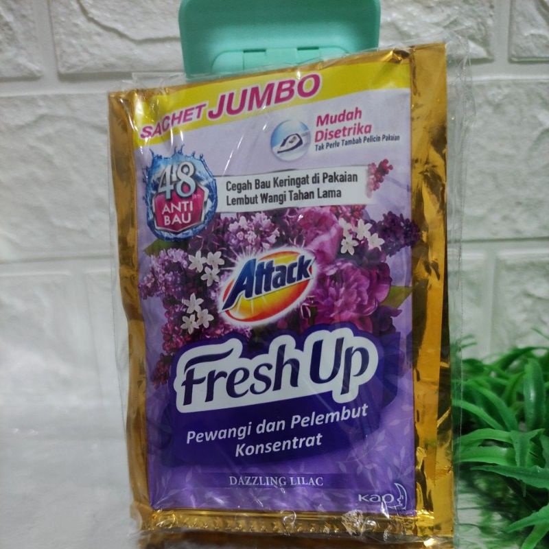 pewangi ATTACK SOFTENER FRESH UP 20ml ISI 3 SACHET