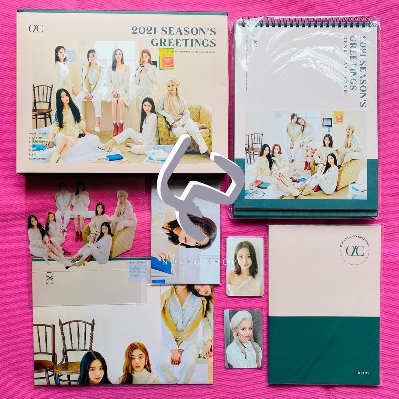 CLC - 2021 Season’s Greetings (Photocard Postcard Desk Calendar Diary Stand Poster Cubee POB)