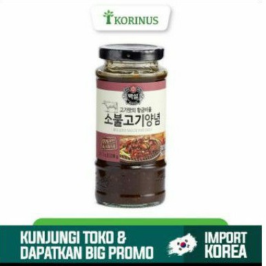 

CJ BEKJUL BULGOGI SAUCEFOR BQQ 290gram saus marinasi barbeque