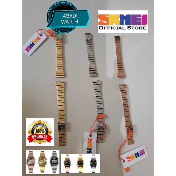 Strap tali jam tangan skmei 1252 skmei 1543 skmei 1901 ORIGINAL