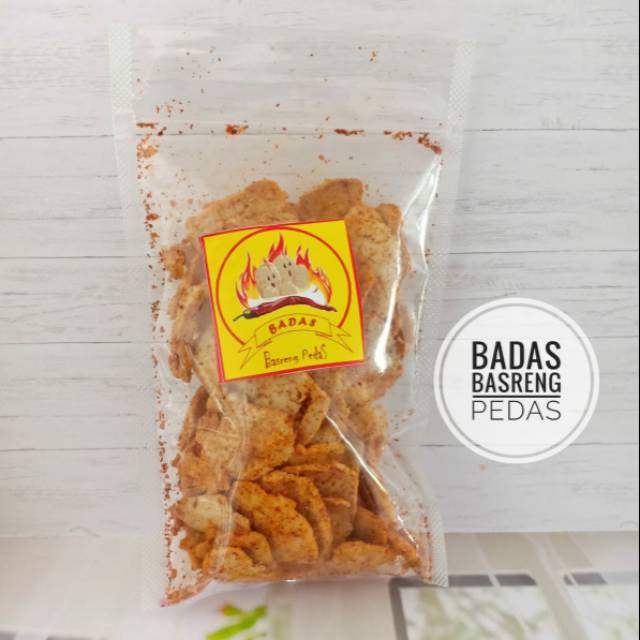 

Krispi basreng pedas