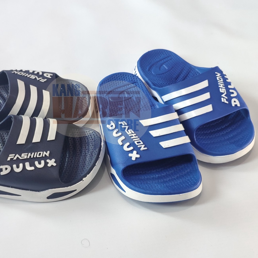 Sandal Slop Karet Anak laki Laki Ukuran Tanggung Design Keren Dulux CQ076C 30-35