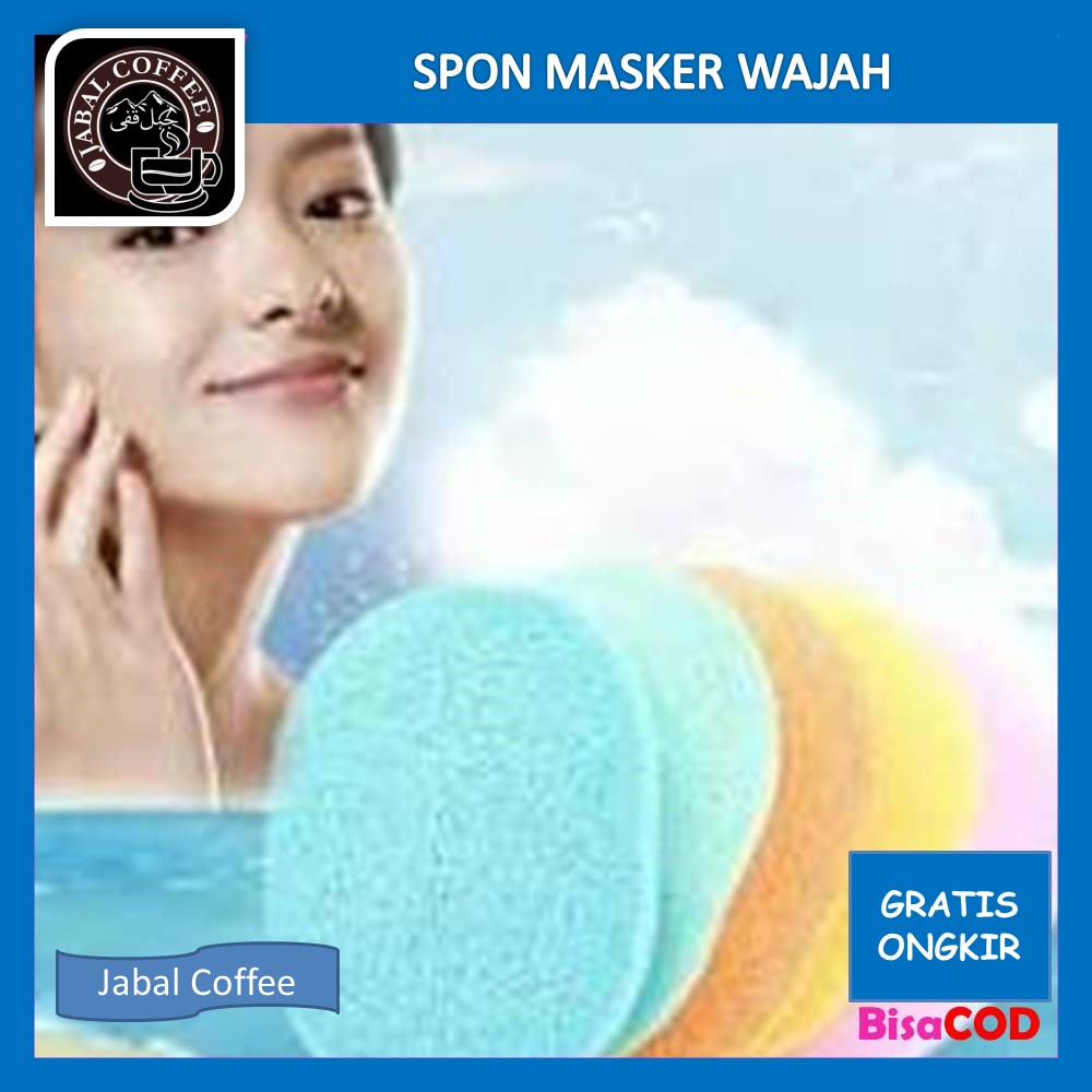 Sponge Facial / Spon Masker Wajah / Spons Pembersih Wajah