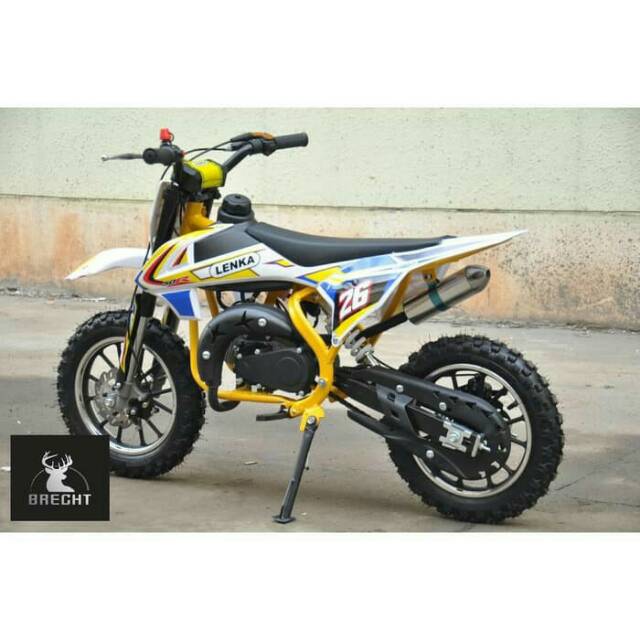 MOTOR MEDIUM TRAIL LENKA 26 50CC MESIN 2 TAK~MOTOR MINI-MOTOR CROSS-MOTOR LENKA-MAINAN MOTOR ANAK