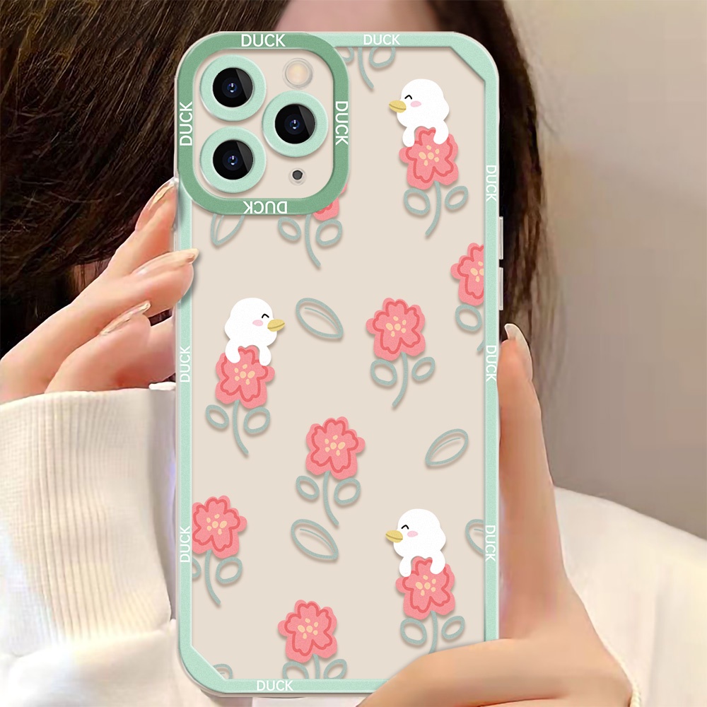 Casing TPU iPhone 11 12 13 Pro Max X XR XS Max 13 12 Mini 7 8 Plus SE 2020 SE 2022 Motif Kartun Angel Eye