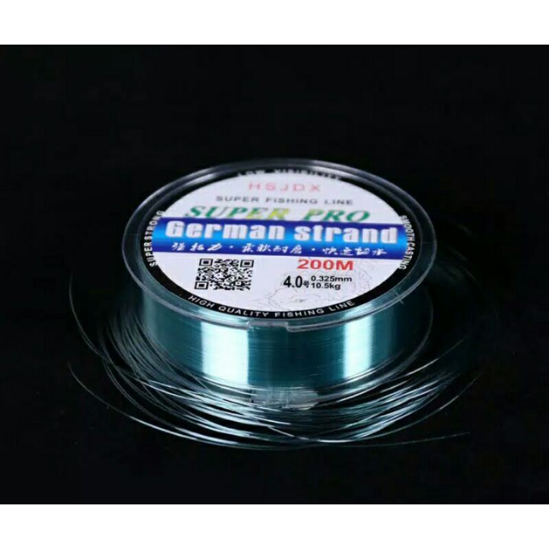 SENAR PANCING NYLON 200M POWER PRO GERMAN STRAND