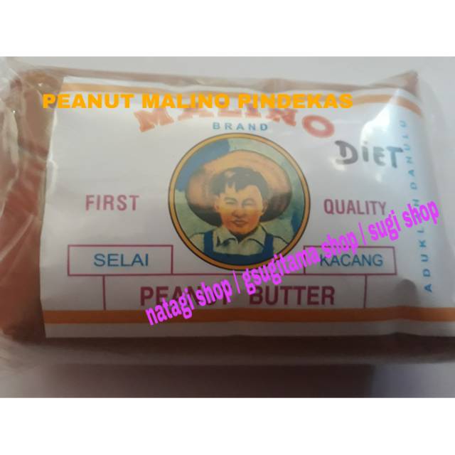 

Selai Malino Peanut Butter Cream (No Sugar) 500gram