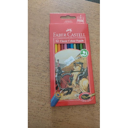 

pensil warna faber castell panjang isi 12
