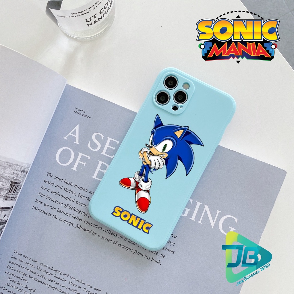 CASE CASING SOFTCASE SILIKON MACARON PELINDUNG KAMERA SONIC MANIA OPPO VIVO SAMSUNG XIAOMI REALME IPHONE ALL TYPE JB5376