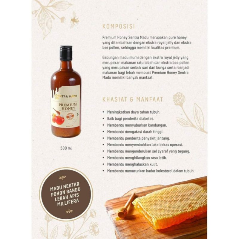 

Premium honey - 500ml