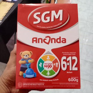 SGM 6-12 BULAN ANANDA 600GR