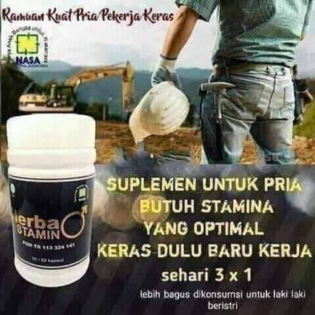 PENAMBAH STAMINA KHUSUS PRIA - HERBASTAMIN NASA