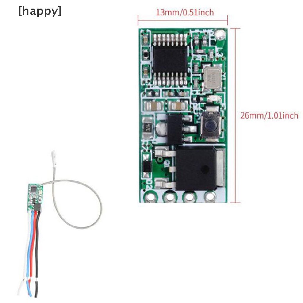 Ha Modul Relay Receiver Rf Wireless 433mhz 1ch Untuk Remote Control