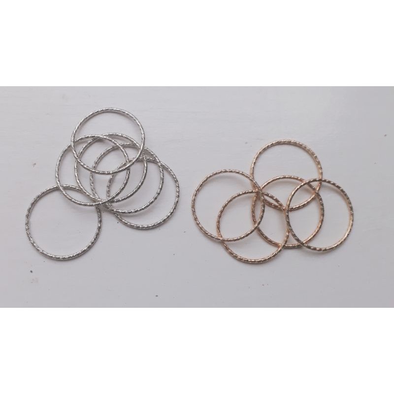 1 gross ring gerigi 2,8cm / ring huruf 28mm / ring gerigi 28mm / ring gerigi 2,8cm