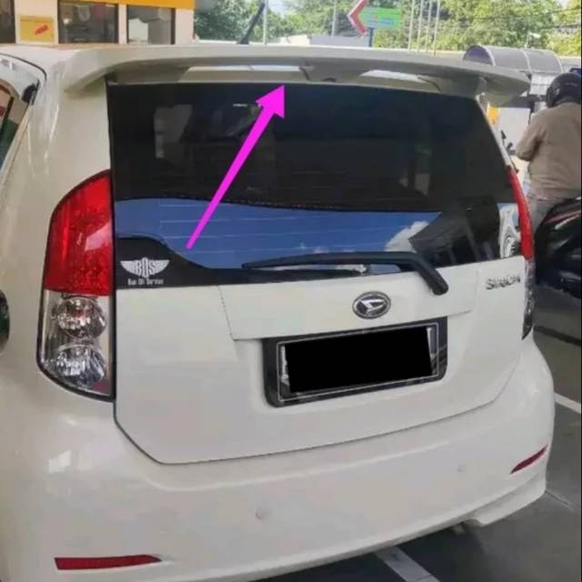 spoiler daihatsu sirion 2005 - 2010