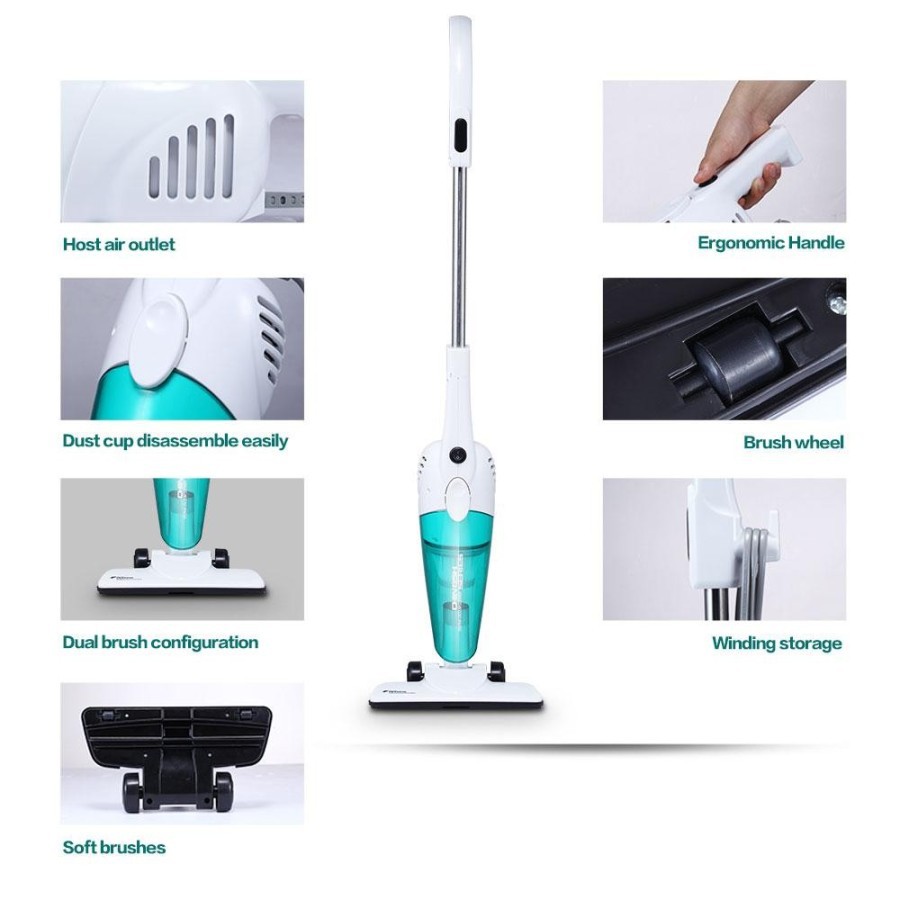 Deerma Dx118C Handheld Vacuum Cleaner 600W Wired Strong Suction